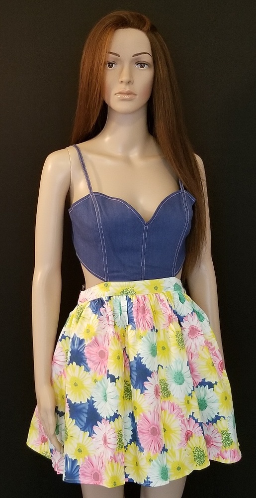 Mustard Seed halter dress